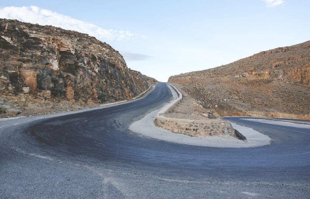 roadway desert